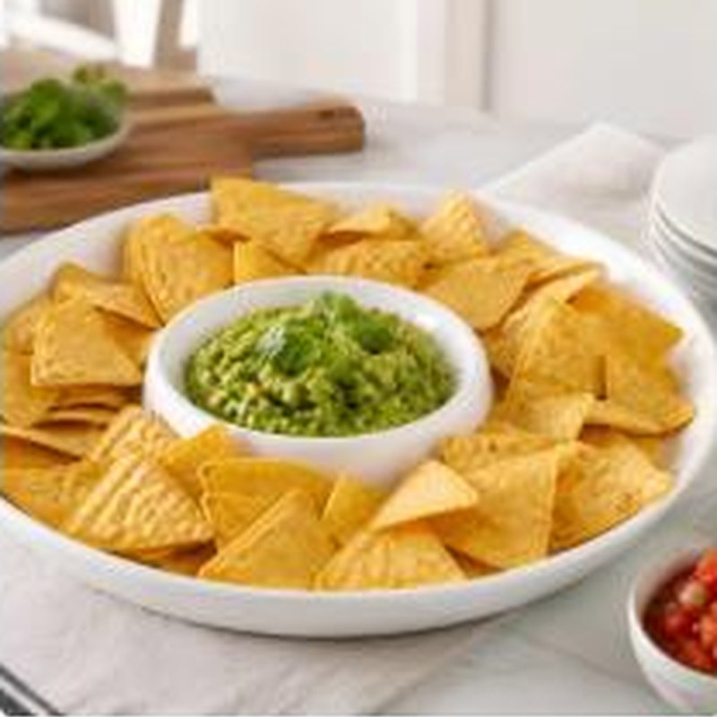 Plato blanco chip and dip de cerámica - producto de cerámica al mayoreo